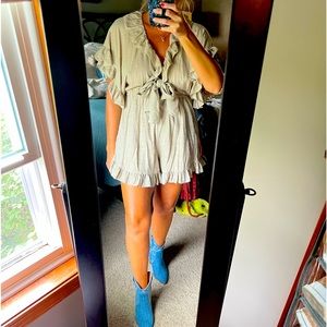 NWT mustard seed romper